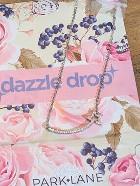 Park Lane Silver Shooting Star Necklace